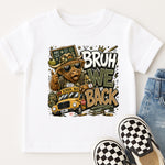 Highland Cow Bruh We Back School DTF Transfer DTF Heat Press Transfer from Sweet Tee Transfers