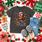 Superhero Spider Christmas DTF Transfer DTF Heat Press Transfer from Sweet Tee Transfers