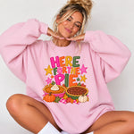 Here for the Pie DTF Transfer DTF Heat Press Transfer from Sweet Tee Transfers