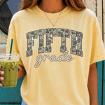 Camo Fifth Grade DTF Transfer DTF Heat Press Transfer from Sweet Tee Transfers