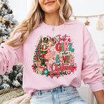 Just a Girl Who Loves Christmas DTF Transfer DTF Heat Press Transfer from Sweet Tee Transfers