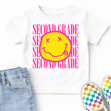 Nirvana Second Grade DTF Transfer DTF Heat Press Transfer from Sweet Tee Transfers