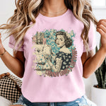 Serving Looks and Leftovers Funny Retro Housewife DTF Transfer DTF Heat Press Transfer from Sweet Tee Transfers