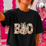 Floral Lace Boo Ghost DTF Transfer DTF Heat Press Transfer from Sweet Tee Transfers