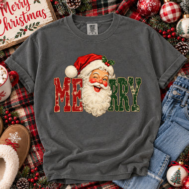 Merry Santa DTF Transfer DTF Heat Press Transfer from Sweet Tee Transfers
