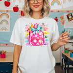 Back to School Brushstroke Backpack DTF Transfer DTF Heat Press Transfer from Sweet Tee Transfers
