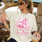 I Will Always Love You Dolly Parton RIP 1946–2026 DTF Transfer DTF Heat Press Transfer from Sweet Tee Transfers