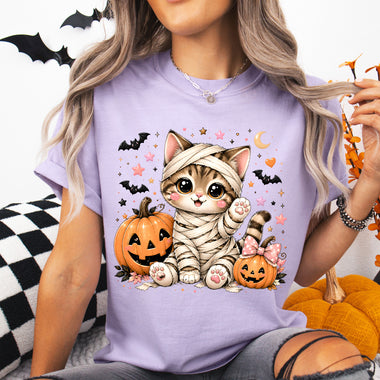 Mummy Kitten DTF Transfer DTF Heat Press Transfer from Sweet Tee Transfers