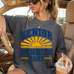 Senior Sunrise 2027 DTF Transfer DTF Heat Press Transfer from Sweet Tee Transfers