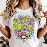Pick Your Poison Butterfly DTF Transfer DTF Heat Press Transfer from Sweet Tee Transfers