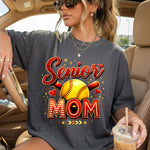 Senior Softball Mom DTF Transfer DTF Heat Press Transfer from Sweet Tee Transfers