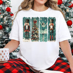 Nutcracker Vintage Grunge Blue DTF Transfer DTF Heat Press Transfer from Sweet Tee Transfers