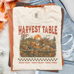 Harvest Table Fall DTF Transfer DTF Heat Press Transfer from Sweet Tee Transfers