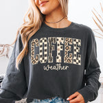 Coffee Weather Leopard DTF Transfer DTF Heat Press Transfer from Sweet Tee Transfers
