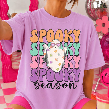 Spooky Season Stacked DTF Transfer DTF Heat Press Transfer from Sweet Tee Transfers