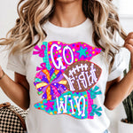 Go Fight Win DTF Transfer DTF Heat Press Transfer from Sweet Tee Transfers