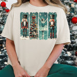 Nutcracker Vintage Grunge Blue DTF Transfer DTF Heat Press Transfer from Sweet Tee Transfers