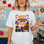 It's the Most Wonderful Time for Halloween Teacher DTF Transfer DTF Heat Press Transfer from Sweet Tee Transfers