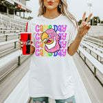 Parrots School Mascot DTF Transfer – Game Day DTF Heat Press Transfer from Sweet Tee Transfers