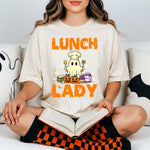 Lunch Lady Ghost DTF Transfer DTF Heat Press Transfer from Sweet Tee Transfers