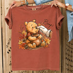 Bear Boop Fall Autumn Leaves DTF Transfer DTF Heat Press Transfer from Sweet Tee Transfers