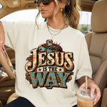 Jesus Is the Way DTF Transfer DTF Heat Press Transfer from Sweet Tee Transfers
