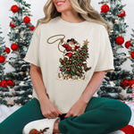 Cowboy Santa Riding Christmas Tree DTF Transfer DTF Heat Press Transfer from Sweet Tee Transfers