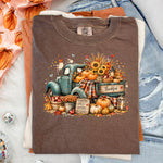 Fall Truck Sunflowers DTF Transfer DTF Heat Press Transfer from Sweet Tee Transfers