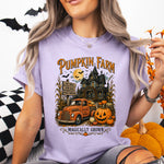 Pumpkin Farm Vintage Truck DTF Transfer DTF Heat Press Transfer from Sweet Tee Transfers