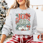 Joy to the World Christmas DTF Transfer DTF Heat Press Transfer from Sweet Tee Transfers