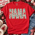 NANA Christmas Red and Green DTF Transfer DTF Heat Press Transfer from Sweet Tee Transfers
