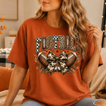 Football with Camo Bow DTF Transfer DTF Heat Press Transfer from Sweet Tee Transfers
