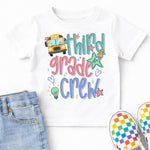 Third Grade Crew DTF Transfer DTF Heat Press Transfer from Sweet Tee Transfers