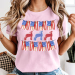 Patriotic Lamb DTF Transfer DTF Heat Press Transfer from Sweet Tee Transfers