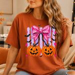 Coquette Pumpkin with Bow DTF Transfer DTF Heat Press Transfer from Sweet Tee Transfers
