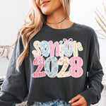 Senior 2028 DTF Transfer DTF Heat Press Transfer from Sweet Tee Transfers