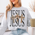 Jesus Crosses with Bows DTF Transfer DTF Heat Press Transfer from Sweet Tee Transfers