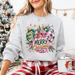 Merry Christmas Ho Ho Ho Ornaments DTF Transfer DTF Heat Press Transfer from Sweet Tee Transfers