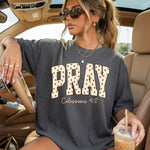 Pray Polka Dots Colossians 4:2 DTF Transfer DTF Heat Press Transfer from Sweet Tee Transfers