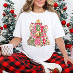 Joy to the World Christmas Tree DTF Transfer DTF Heat Press Transfer from Sweet Tee Transfers