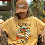 All Booked for Fall DTF Transfer DTF Heat Press Transfer from Sweet Tee Transfers