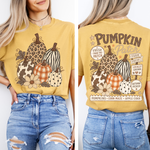 Pumpkin Patch Front and Back DTF Transfer DTF Heat Press Transfer from Sweet Tee Transfers