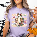 Striped Patchwork Ghost DTF Transfer DTF Heat Press Transfer from Sweet Tee Transfers