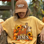 Fall for Jesus DTF Transfer DTF Heat Press Transfer from Sweet Tee Transfers