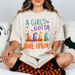 A Girl's Gotta Have Options DTF Transfer DTF Heat Press Transfer from Sweet Tee Transfers