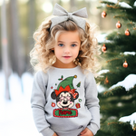 Custom Magical Christmas Girl Mouse DTF Transfer DTF Heat Press Transfer from Sweet Tee Transfers