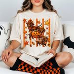 Dachshund Fall Striped DTF Transfer DTF Heat Press Transfer from Sweet Tee Transfers