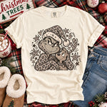 Vintage Green Guy and Dog Distressed Leopard DTF Transfer DTF Heat Press Transfer from Sweet Tee Transfers