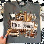 Custom Neutral Teacher DTF Transfer DTF Heat Press Transfer from Sweet Tee Transfers