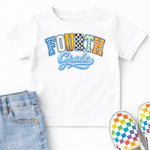 Retro Fourth Grade DTF Transfer DTF Heat Press Transfer from Sweet Tee Transfers